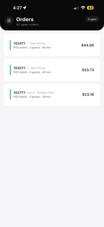 Orders